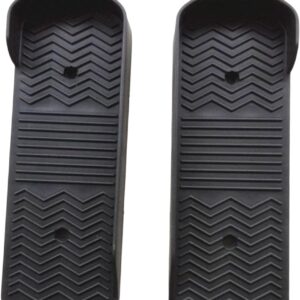 Elliptical Machine Foot Pedals Replacement, Universal Rowing Machine PP Pedals Lightweight, Fitness Equipment Pedals, Practical Trainer Pedal Stable for Workout Sports Household Exercise