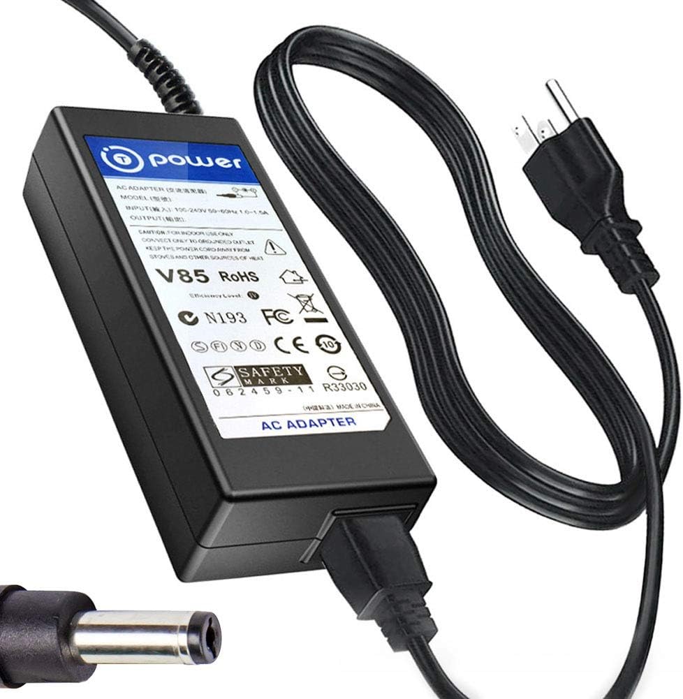 T-Power Charger for Precor EFX 546 EFX 556 EFX546 EFX556 Elliptical Trainer Fitness Machine Ac Dc Adapter Power Supply Cord