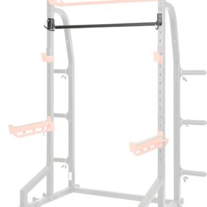 Sunny Health & Fitness Power Cage Squat Rack Upgrade Attachments, Dip Bar, Plate Bar Holder, Belt Squat, J Hook, Lat, Adapter, U Ring, Pull Up Bar, Landmine, Captain’s Chair, Tricep Rope For Home Gym