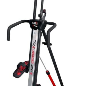 MaxiClimber XL Vertical Climbers – The Original Compact, Mountain Climber, Stair Stepper Exercise Machines – XL-2000 HRS (Hydraulic Resistance System, 12 Level) – Free Coach-led Classes & Fitness App