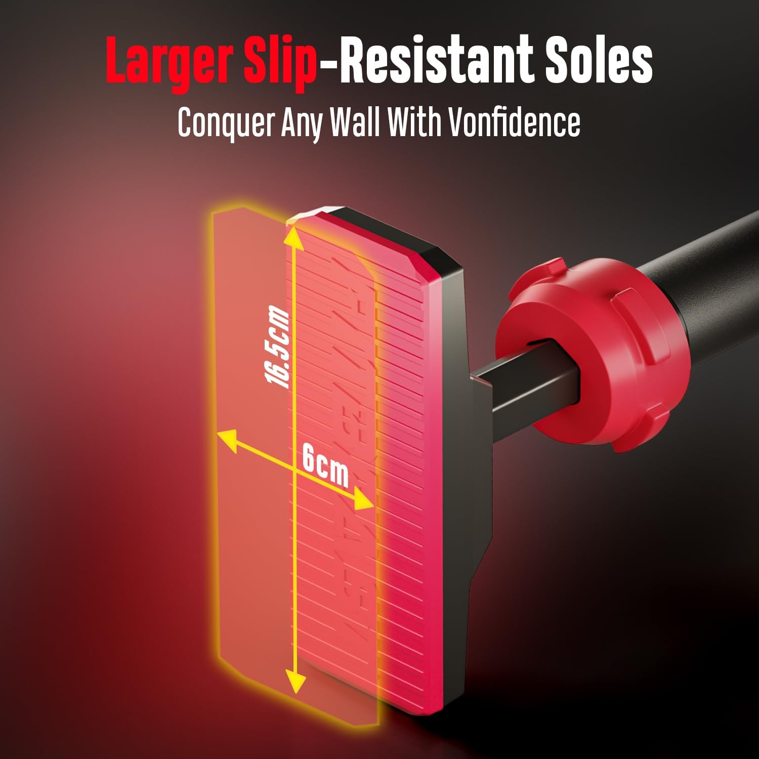 FitBeast Pull Up Bar for Doorway, Strength Training Pullup Bar with No Screws, Chin Up Bar with Adjustable Width Locking Mechanism, Doorway Pull Up Bar Max Load 600lbs for Home Gym - Image 3