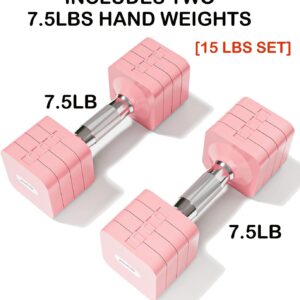 15LB 20LB 40LB 50LB Adjustable Dumbbell Set Free Weights Dumbbells Set for Women Men Hand Weights Sets Adjust Dumbbell Weight Sets for Home Gym Exercise Workout Strength Training Equipments