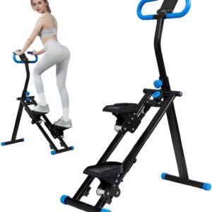 Stair Stepper for Home – Vertical Climber Workout Machine with Stable Frame, Adjustable Handlebar for Full-Body Exercise