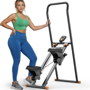 Niceday Steppers for Exercise at Home, Stair Stepper with Handlebar, Stair Climber, Stair Master with 300LBS Loading Capacity