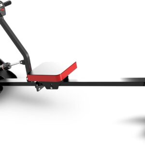 NAYSAYE Rowing Machine with LCD Display, Adjustable Resistance, Foldable Design, and [265-300] LBS Capacity for Home/Office Use
