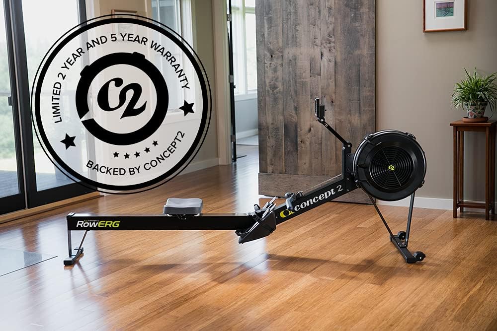 Concept2 RowErg Indoor Rowing Machine - PM5 Monitor, Device Holder, Adjustable Air Resistance, Easy Storage - Image 10