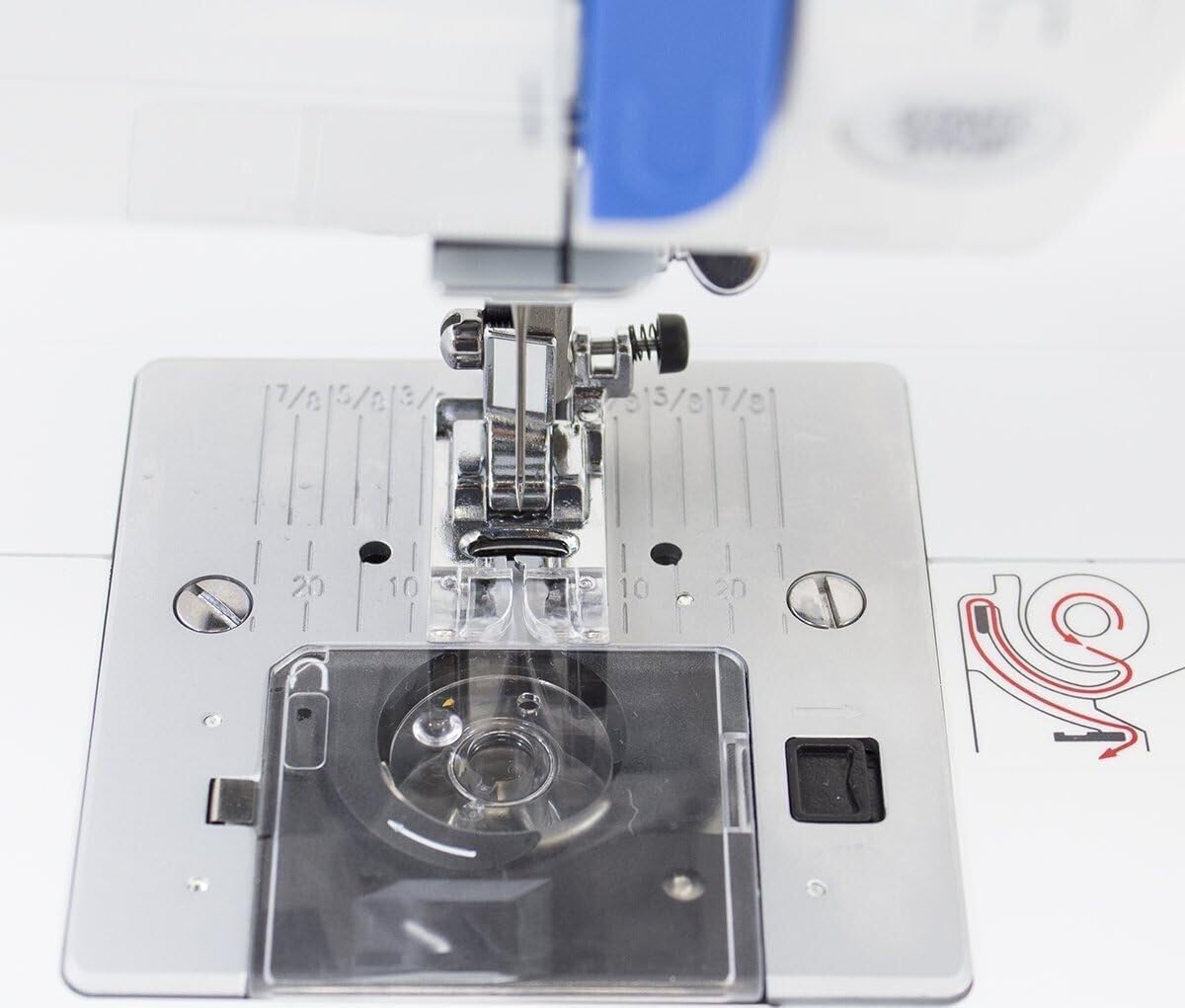 Juki HZL-80HP Sewing Machine with Automatic Needle Threader and Automatic One Step Buttonholing, Comes with a Hard-Shell Carrying Case - Image 7