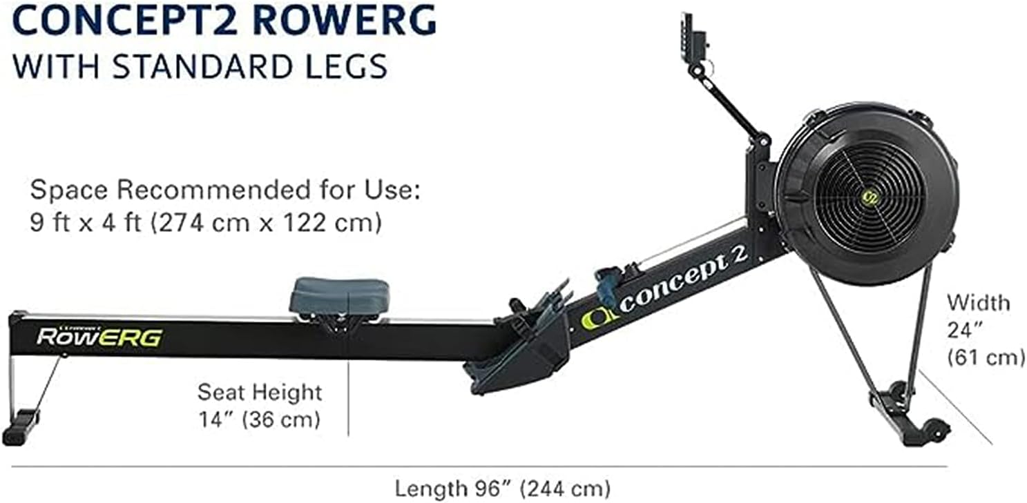 Concept2 Model D Upgraded New Rowing Machine Indoor Rowing Machine for Exercise Control Your Workout Intensity with PM5 Performance Monitor and Bundled with HogoR Cleaning Cloth - Image 5