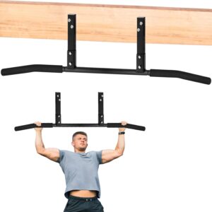 ATENTO Pull Up Bar, Chin Up Bars Ceiling Mount, Workout for Home Gym, Beam, Crossfit – Heavy-Duty, Foam Grip, Easy installation