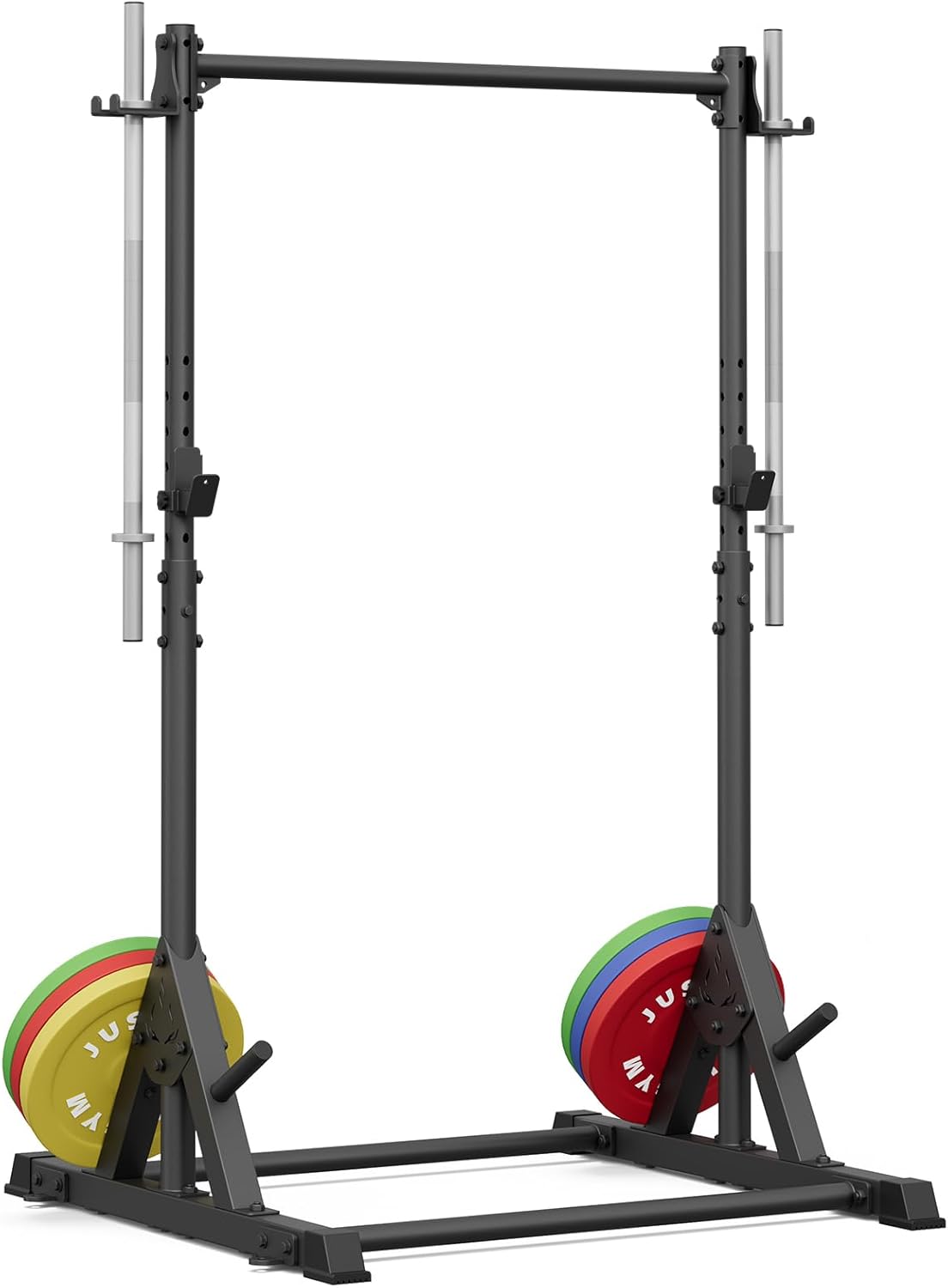 Pull Up Station, Strength Training Workout Pull Up Bar Free Standing, Adjustable Heavy Duty Pullup Bar Station, 600LBS Weight Capacity - Image 9