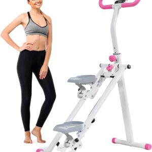 Stair Stepper for Home,Vertical Climber Workout Machine,Stair Stepper with Handlebar for Full-Body Exercise Stair Stepper with Stable Frame Adjustable Handlebar