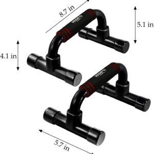 Push Up Bars Strength Training – Workout Stands With Ergonomic Push-up Bracket Board with Non-Slip Sturdy Structure Portable for Home Fitness Training, Push Up Stands Handle for Floor Workouts