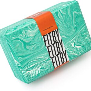 Yoga Blocks – Sturdy Non-slip Foam Blocks for Beginners or Practitioners – Lightweight Yoga Props