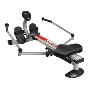 Stamina BodyTrac Glider Hydraulic Rowing Machine with Smart Workout App – Rower Workout Machine with Cylinder Resistance – Up to 250 lbs Weight Capacity