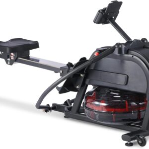 Rowing Machine, Magnetic Rowing Machine with 16 Levels of Quiet Dual Slide, Rowing Exercise Equipment for Home Use, App Compatible, 350lb Weight Capacity