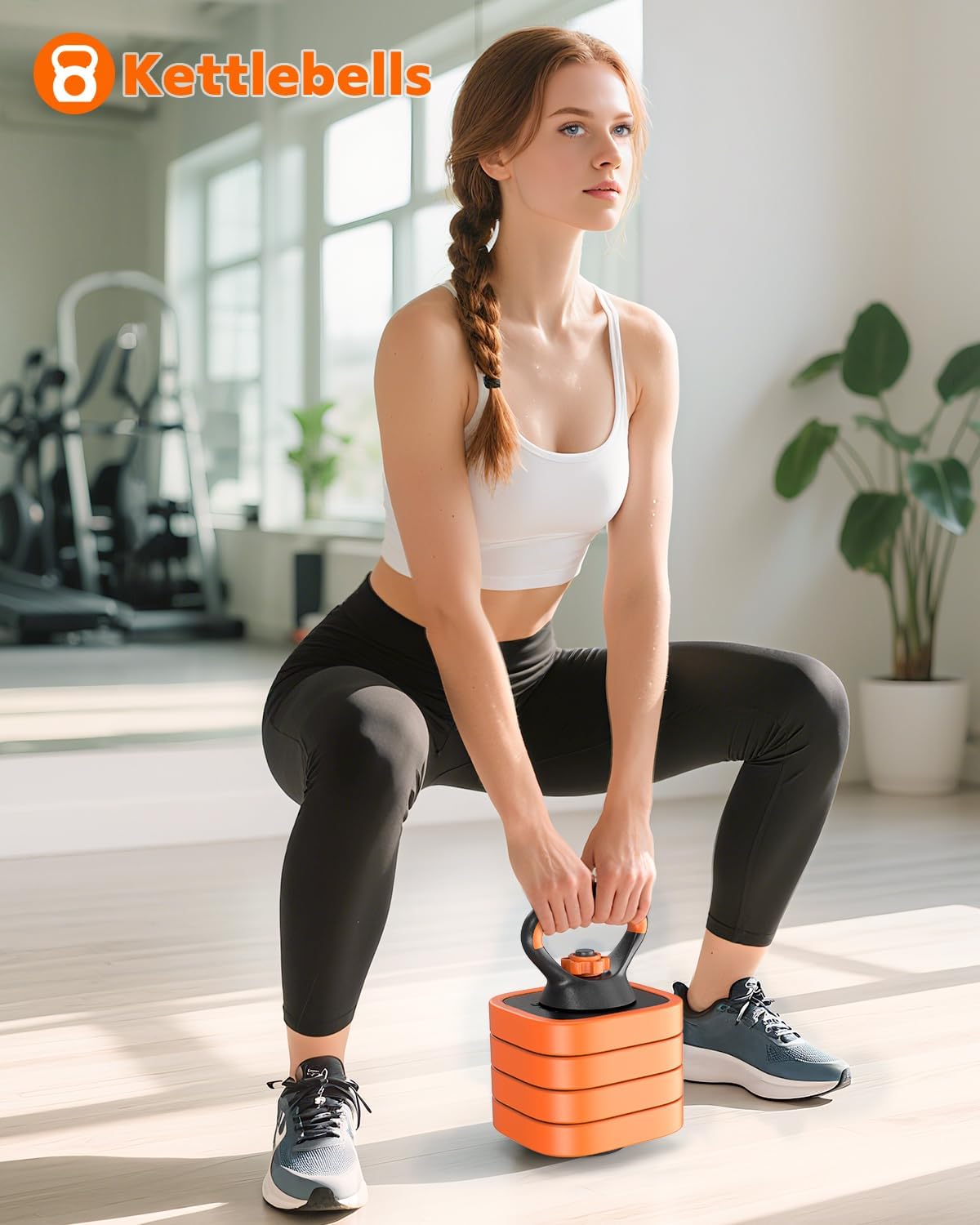 Adjustable Dumbbells Set, 45/65/85 lbs Free Weight Set with Connector, 4 in1 Dumbbells Set for Home Gym Workout - Image 7