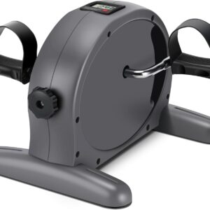 Padel Exerciser Mini Exercise Bike for Leg and Arm Cycling, Warm Up Exercise
