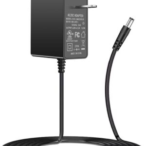 Power Supply Cord for ProForm Elliptical, 6V 2A Charger for 850 510E 480 490 500 600 LE, 390 395 475 510 EX, 400 700, for Nordictrack GX 2.7 Act Cardio Cross Trainer Elliptical Bike.