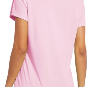 MAGCOMSEN 2 Pack Women’s T Shirts V-Neck Short Sleeve UPF 50+ Sun Protection Workout Quick Dry Shirts Tee Tops