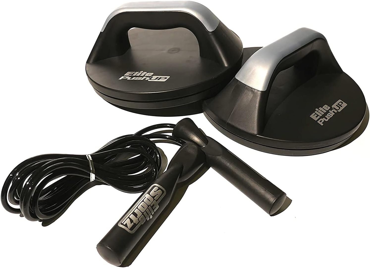 Elite Sportz Push Up Bars - You Will Feel Less Wrist Pain Than When Doing Normal Pushups. Very Sturdy and Won’t Slide Around