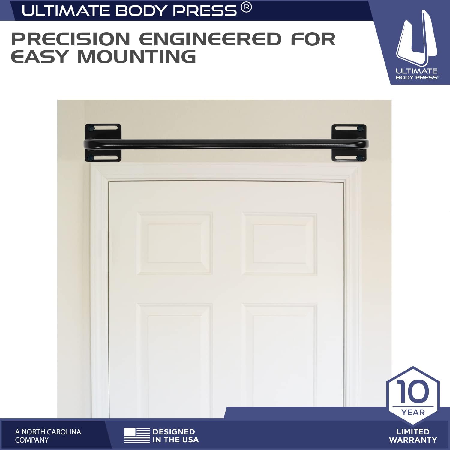 Ultimate Body Press Wall Mounted Doorway Pull Up Bar - Image 7