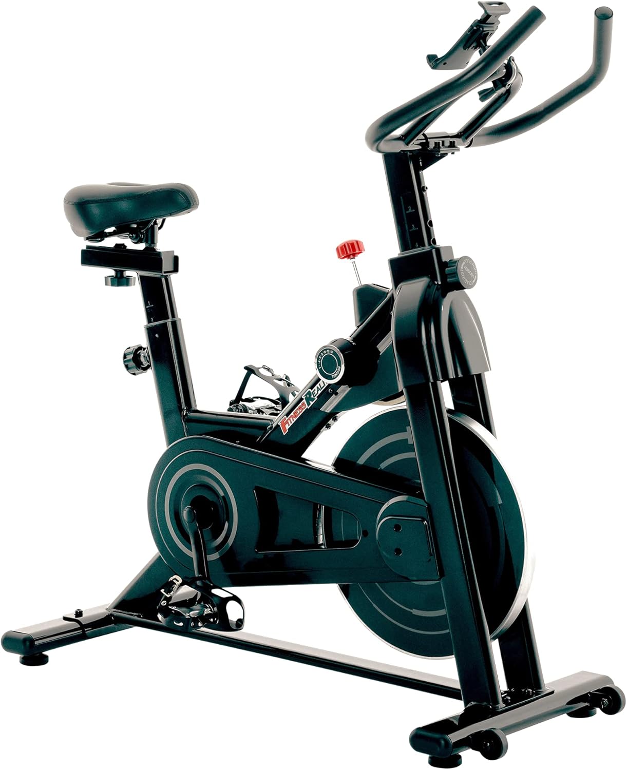 Fitness Reality Cycling Exercise Bike with Bluetooth Workout Tracking, 360° Adjustable Tablet Holder, 14 Levels Magnetic Resistance & Optional On Demand Coaching - Image 12