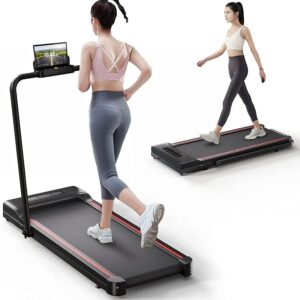 Sperax Walking Treadmill Pad with APP, 3 in 1 Under Desk Treadmill, 400W Low Noise Walking Vibration Pad with Remote Control,Portable Treadmills for Home Office