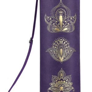 Gonex Yoga Mat Bag, Yoga Mat Carrier Full-Zip Exercise Yoga Mat Carry Bag for Women Men with 2 Multi-Functional Storage Cargo Pockets Extra Wide Adjustable Shoulder Strap