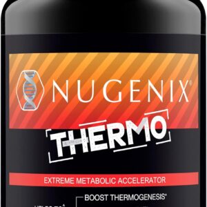 Nugenix Thermo – Thermogenic Fat Burner Supplement Pills for Men, Extreme Metabolic Accelerator, 60 Count