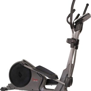 Sunny Health & Fitness Programmable 16 Electro-Magnetic Elliptical Cross Trainer Exercise Machine, Full-Body Cardio Equipment w/ 24 Pre-Built Workouts, 330LB Capacity,Optional Free SunnyFit App Link