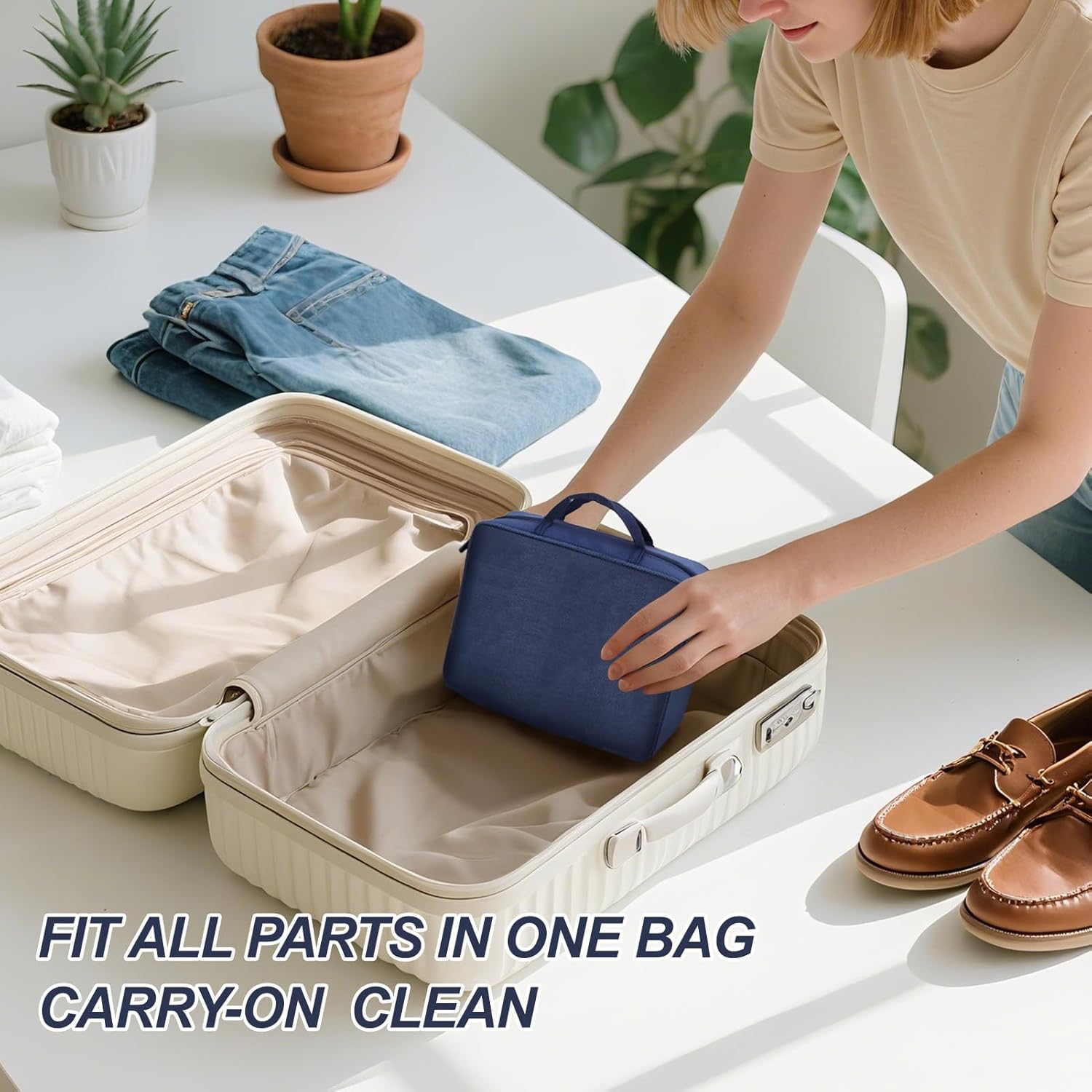 New Upgraded Multi-Function Cleaning Kit for Machine, 100% Waterless with Waterproof Cleaning Bags, One-Step Maintenance, Easy, Efficient, and Time-Saving Operation - Image 8