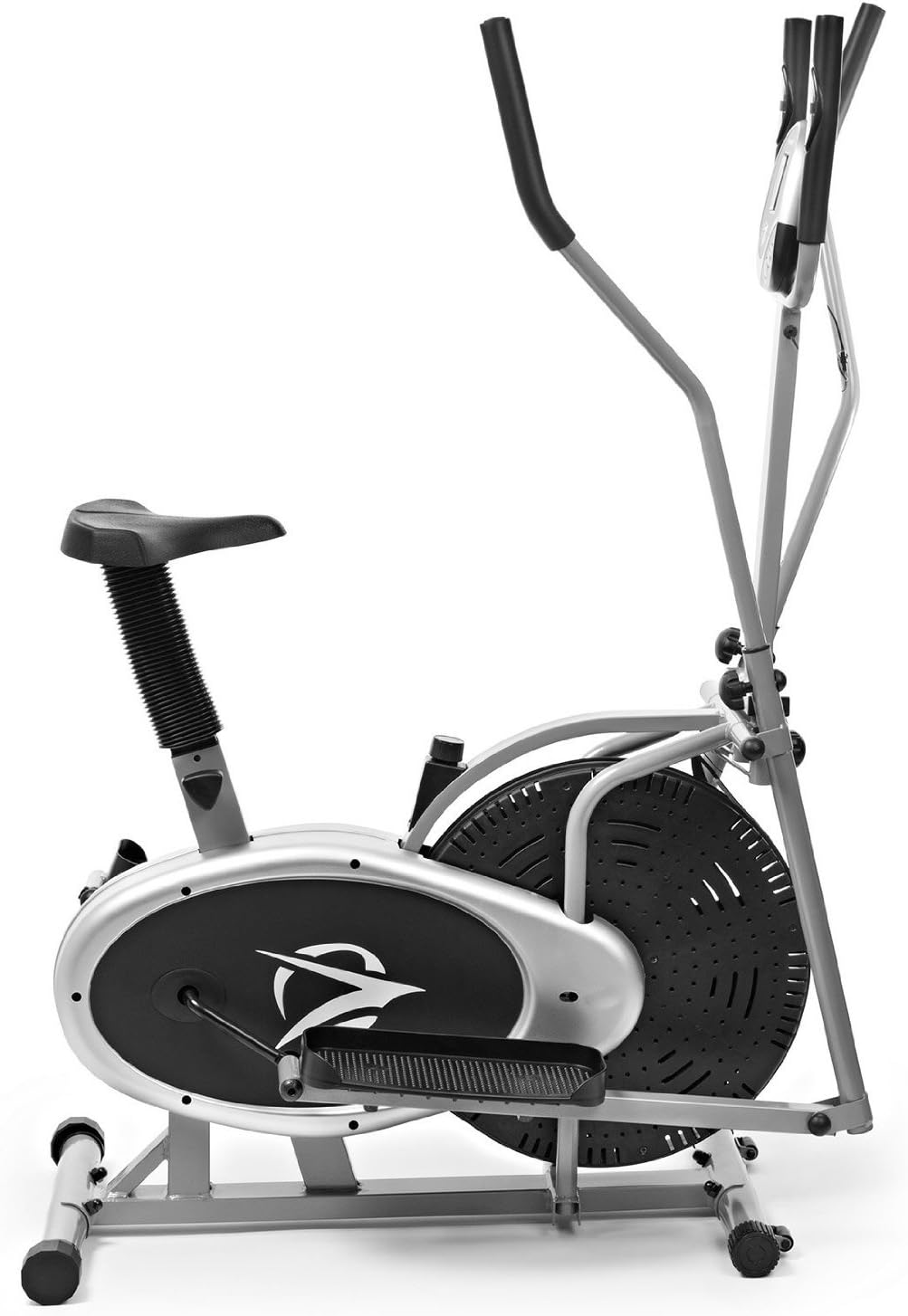 Plasma Fit Elliptical Machine Cross Trainer 2 in 1 Exercise Bike Cardio Fitness Home Gym Equipment - Image 2