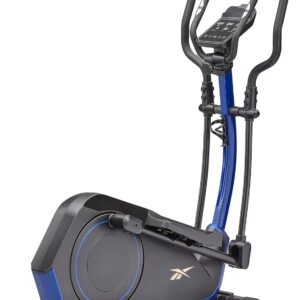 Reebok FR20 Home Elliptical Cross Trainer, Black, Cardio Exercise, 8 Resistance Levels, 264 lb. Capacity, Plus 60 Day Free Kinomap Membership