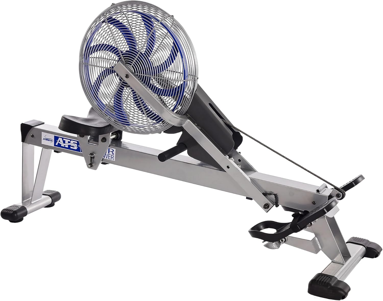 Stamina Elite ATS Air Rower - Smart Workout App, No Subscription Required - Upgraded Foldable Rowing Machine - LCD Monitor - Image 2