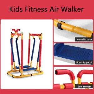 Children’s Cross Trainer, Air Walkers, Multi Directional Air Glider Fitness Steppers Suitable for kindergartens, Rehabilitation institutions, Families