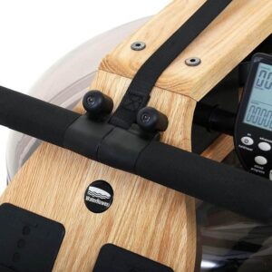WaterRower Oak Rowing Machine with S4 Monitor | USA Made Water Rower | Original Handcrafted Erg Row Machine for Home Use & Gym