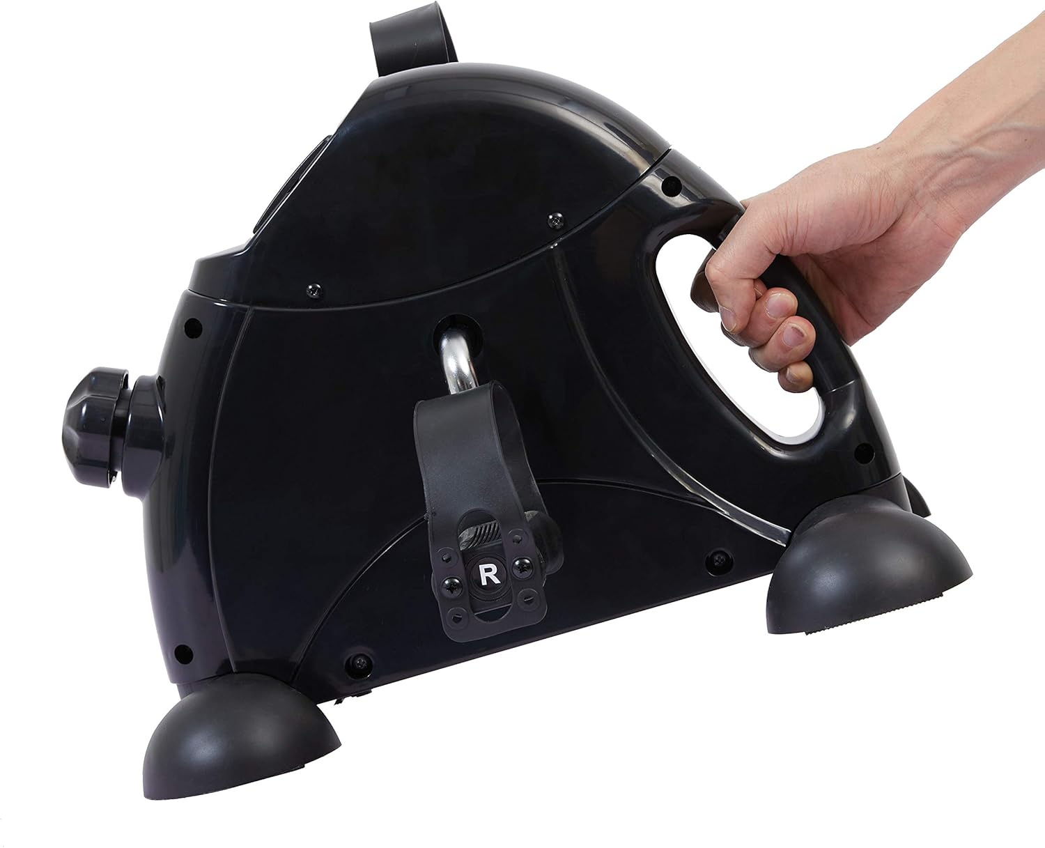 Pedal Exerciser Under Desk Bike Mini Exercise Bike for Leg and Arm Cycling Exercise Portable Peddler with LCD Display - Image 2
