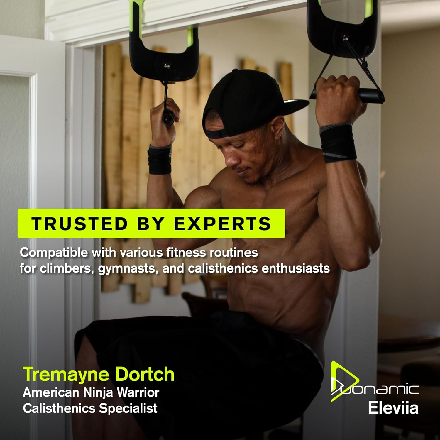 Duonamic Eleviia: Portable Doorway Pull-Up Bar – Lightweight, Travel-Ready, 250 lb Capacity - Image 8