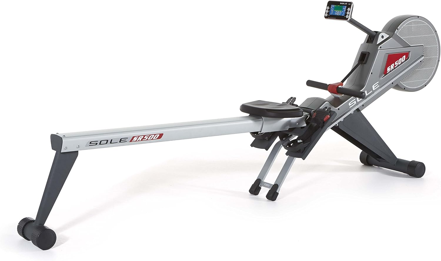 New 2023 Rowing Machine, SR550 Sole Fitness Rower, Foldable Rowing Machines for Home Use, Bluetooth, Touch Screen, Heart Monitoring, Air & Magnetic Resistance Row Machine, Rowers for at Home Exercise - Image 4