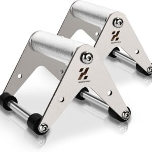Push Up Stand, Pushup Handles for Strength Training, Heavy-duty Stainless Steel Push Up Bars Gym Exercise Equipment, Hold Up to 500lbs, 1 Pair