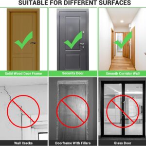 Sportneer Pull Up Bar: Strength Training Chin up Bar without Screws – Adjustable 29.5”-37” Width Locking Mechanism Pull-up Bar for Doorway – Max Load 440lbs for Home Gym Upper Body Workout, Non-slip