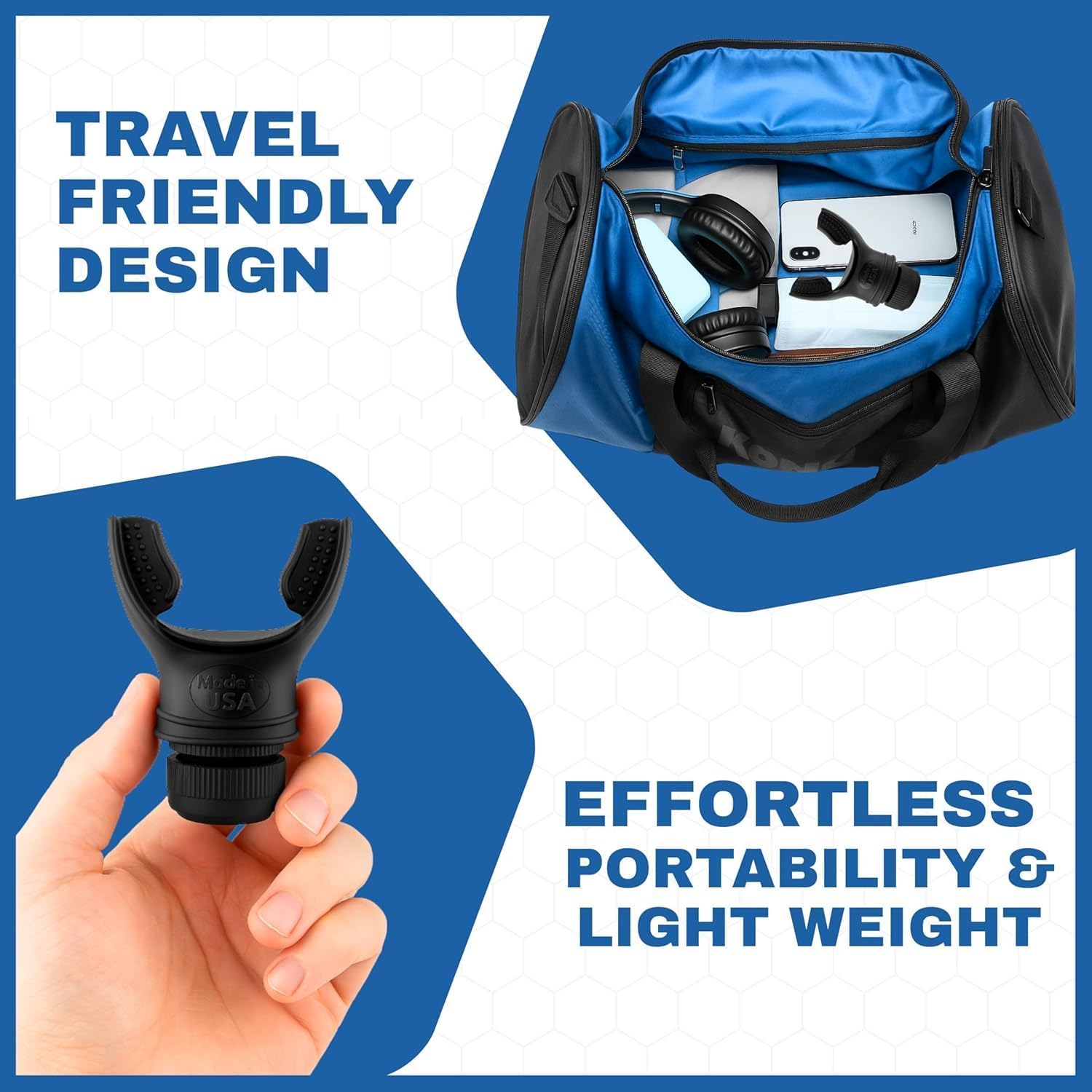 Compact Breathing Exercise Device for Lungs Made in USA Respiratory Lung Exerciser Device with Adjustable Valve - Diaphragm & Core Trainer Device for Athletes o2 Portable Breathing Trainer - Image 6