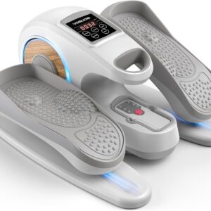 YOSUDA Under Desk Elliptical Electric,Ellipse Leg Exerciser for Seniors,Fully Assembled Seated Pedal Exerciser with Remote Control with Free Footstraps & 10 Adjustable Speeds