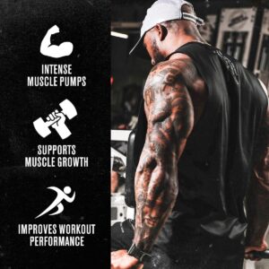 Jacked Factory N.O. XT Nitric Oxide Supplements for Men w/Nitrosigine L Arginine L Citrulline Supplement for Muscle Pumps & Vascularity – Pre Workout Nitric Oxide Booster & Muscle Builder – 90 Caps