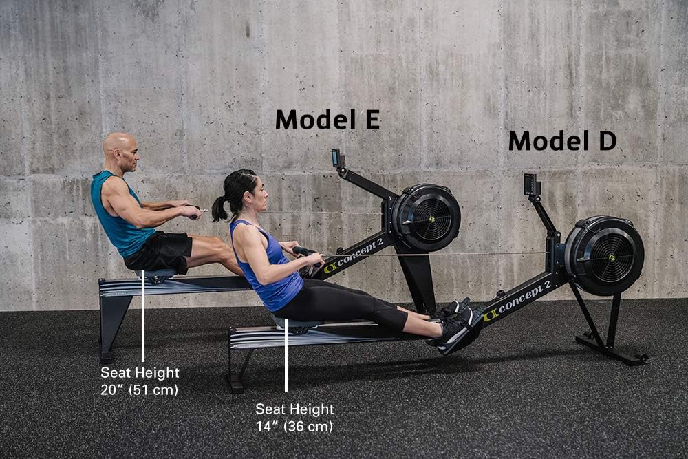 Concept2 RowErg Indoor Rowing Machine with Tall Legs - PM5 Monitor, Device Holder, Adjustable Air Resistance, Easy Storage - Image 9