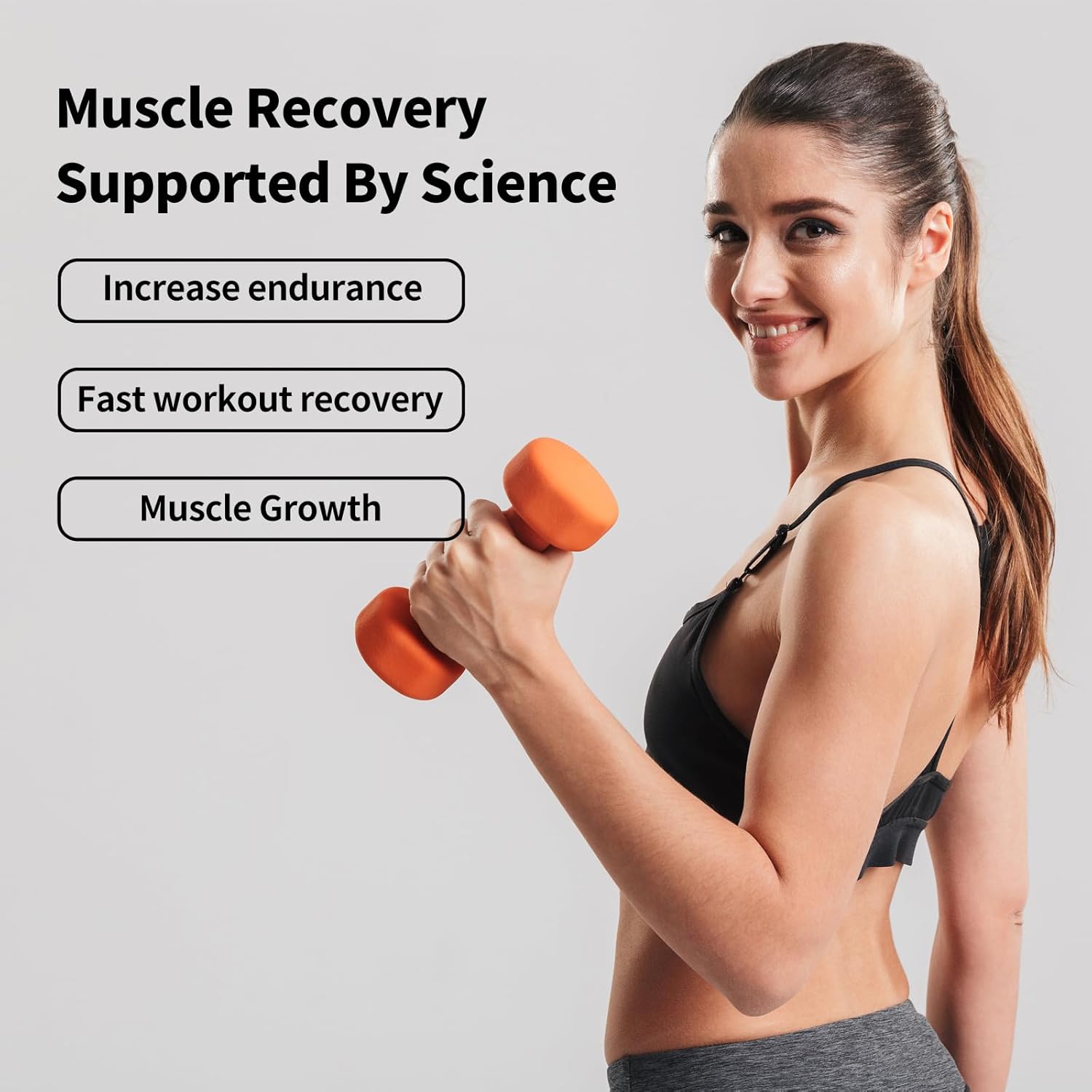 HMB and Leucine Supplements for Men&Women,3000mg,Essential Amino Acids Supplements for Muscle Growth,Muscle Defense and Workout Recovery,Sugar-Free,Apple Flavor,90 Count - Image 4