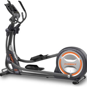 Elliptical Machine, Elliptical Exercise Machine for Home with Hyper-Quiet Magnetic Drive System, Elliptical Trainer with 32 Resistance Levels, Large LED Monitor