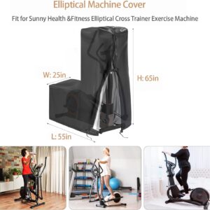 Elliptical Exercise Machine Cover – Dust-Proof & Waterproof Trainer Protective Cover for Home Use