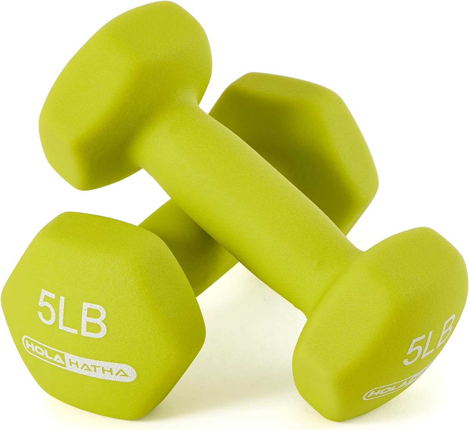 HolaHatha Neoprene Dumbbell Free Hand Weight Set with Rack, Ideal for Home Exercises to Gain Tone and Definition - Image 8