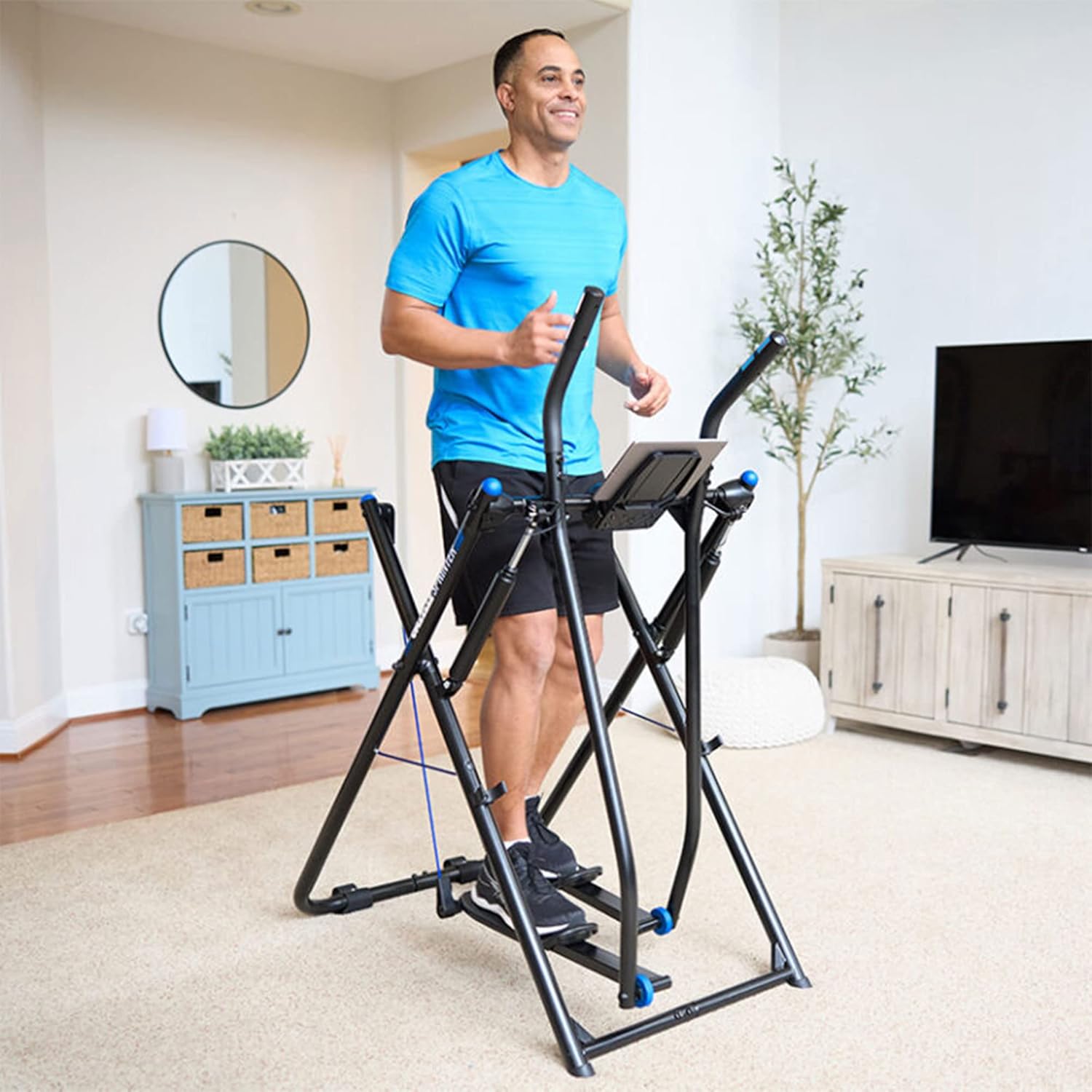Gazelle Tony Little Total Body Fitness Workout Exercise Elliptical Glider Supports 250-300lbs with Low-Impact Design for Home Gym - Image 4
